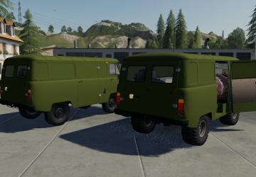 UAZ-3741 version 1.3 for Farming Simulator 2019 (v1.5.x)