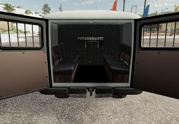 UAZ 3741 Police version 2.0 for Farming Simulator 2019 (v1.6)