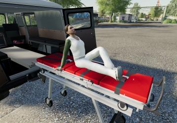 UAZ 3741 Ambulance version 2.0 for Farming Simulator 2019 (v1.6)