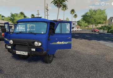 UAZ 39094 Farmer version 1.0 for Farming Simulator 2019 (v1.5.1.0)