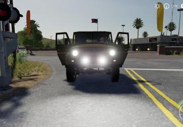 UAZ 469 version 2.0 for Farming Simulator 2019 (v1.5.1.0)