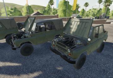 UAZ-469K version 1.0 for Farming Simulator 2019 (v1.5.1.0)