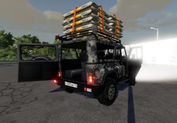 UAZ BARS version 2.0 for Farming Simulator 2019 (v1.5.x)