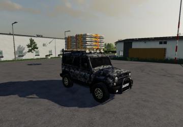 UAZ BARS version 2.0 for Farming Simulator 2019 (v1.5.x)