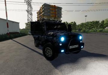 UAZ BARS version 2.0 for Farming Simulator 2019 (v1.5.x)