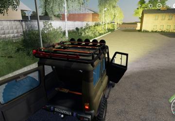 UAZ Hunter version 2.0 for Farming Simulator 2019 (v1.5.1.0)