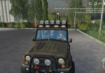 UAZ Hunter version 2.0 for Farming Simulator 2019 (v1.5.1.0)