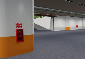 Underground Parking version 1.1.0.0 for Farming Simulator 2019 (v1.7x)