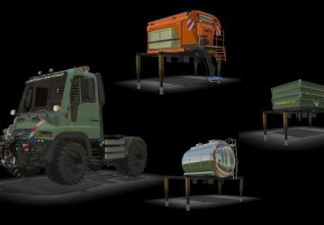 Unimog U400 4x4 version 1.0.0.4 for Farming Simulator 2019 (v1.5.1.0)