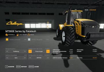 UPGRADED CHALLENGER MT900 version 1.0.0.0 for Farming Simulator 2019