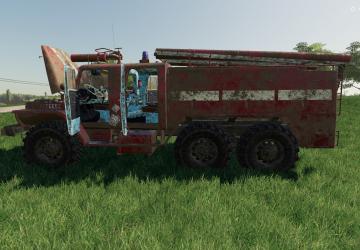 Ural 43202 Firefighter version 1.1 for Farming Simulator 2019 (v1.6)