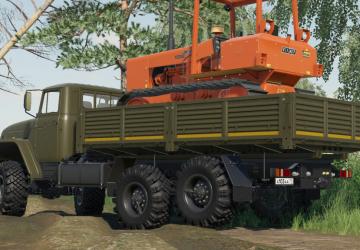 Ural-4320/4320-60 Truck version 1.0.0.0 for Farming Simulator 2019 (v1.6.x)