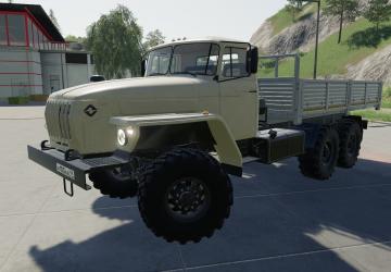 Ural-4320/4320-60 Truck version 1.0.0.0 for Farming Simulator 2019 (v1.6.x)