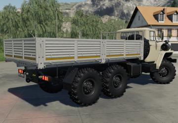 Ural-4320/4320-60 Truck version 1.0.0.0 for Farming Simulator 2019 (v1.6.x)
