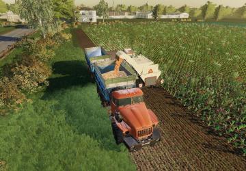 Ural-4320 Farmer and Trailer version 1.0.0.0 for Farming Simulator 2019 (v1.5.x)