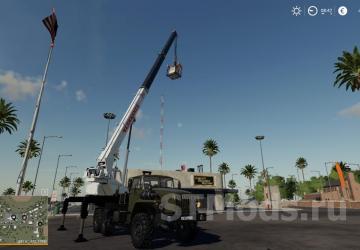 Ural 44202 Truck Crane (Chelyabinsk) version 1.0.0 for Farming Simulator 2019 (v1.7.x)