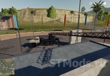 Ural 44202 Fire Ladder Truck version 1.0.0 for Farming Simulator 2019 (v1.7.x)