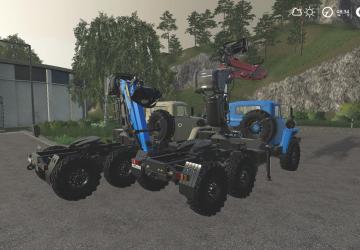 URAL 44202 with Manipulator - Conversion version 2.0 for Farming Simulator 2019 (v1.7.1.0)