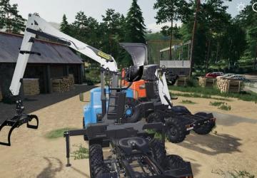 URAL 44202 With Manipulator version 1.7.0 for Farming Simulator 2019
