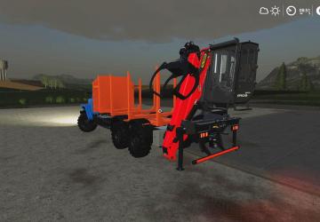URAL Auto Loading with Manipulator - Conversion v1.0 for Farming Simulator 2019 (v1.7.1.0)