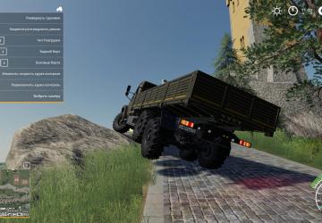 URAL NEXT 6x6 Side Panel version 1.0.0.0 for Farming Simulator 2019 (v1.7.1)