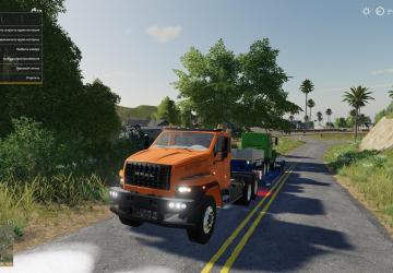 Ural Next T25 420 6X4 version 1.0 for Farming Simulator 2019 (v1.5.1.0)