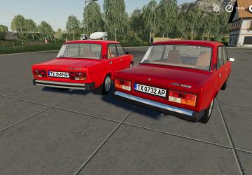 VAZ-2105/07 version 1.0.0.0 for Farming Simulator 2019 (v1.7x)