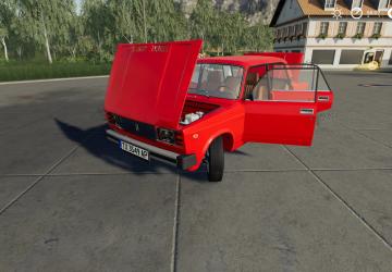 VAZ-2105/07 version 1.0.0.0 for Farming Simulator 2019 (v1.7x)