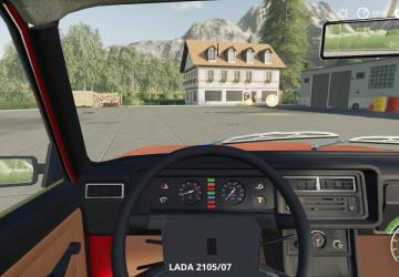 VAZ-2105/07 version 1.0.0.0 for Farming Simulator 2019 (v1.7x)