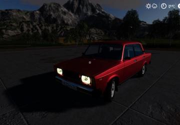 VAZ 2105 version 1.0 for Farming Simulator 2019 (v1.4.1.0)