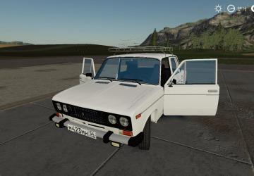 VAZ 2106 and Trailer version 2.1 for Farming Simulator 2019 (v1.5.1.0)