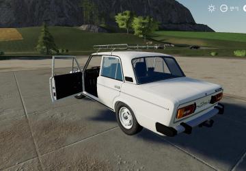 VAZ 2106 and Trailer version 2.1 for Farming Simulator 2019 (v1.5.1.0)
