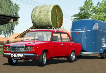 VAZ 2107 Remodel version 2.0.0.0 for Farming Simulator 2019 (v1.7.1.0)