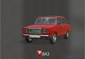 VAZ 2107 Remodel version 2.0.0.0 for Farming Simulator 2019 (v1.7.1.0)