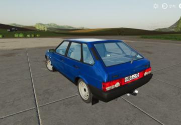 VAZ 2109 version 1.0 for Farming Simulator 2019 (v1.4.1.0)