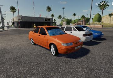 VAZ-2110 version 2.0 for Farming Simulator 2019 (v1.5.1.0)