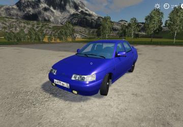 VAZ 2110 version 1.0 for Farming Simulator 2019 (v1.4.1.0)