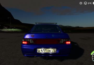 VAZ 2110 version 1.0 for Farming Simulator 2019 (v1.4.1.0)