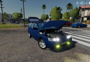 VAZ 2111 Lada version 1.0 for Farming Simulator 2019 (v1.5.1.0)