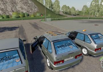 VAZ 2114 Lada version 1.0 for Farming Simulator 2019 (v1.5.1.0)