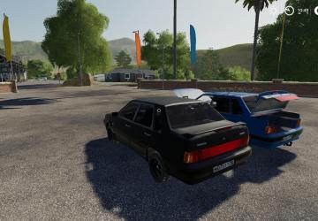 VAZ 2115 version 1.0 for Farming Simulator 2019 (v1.5.1.0)