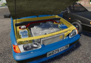VAZ 2115 version 1.0 for Farming Simulator 2019 (v1.5.1.0)