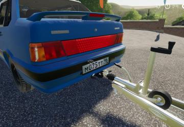 VAZ 2115 version 1.0 for Farming Simulator 2019 (v1.5.1.0)