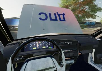 VAZ 2115 Police version 1.1 for Farming Simulator 2019 (v1.6)
