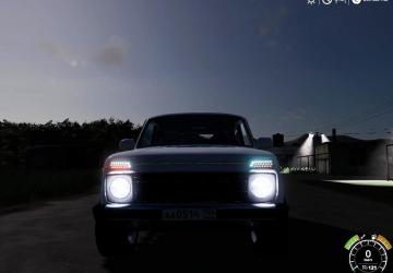 VAZ 21214 Niva version 1.0 for Farming Simulator 2019 (v1.4)