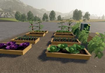 Vegetable Garden version 1.0.0.0 for Farming Simulator 2019 (v1.7.x)