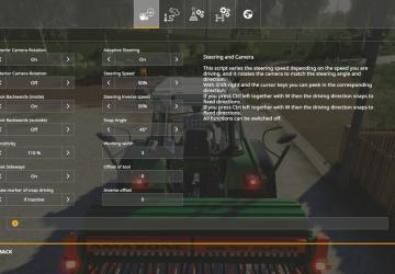 Vehicle Control Addon version 1.2.0.0 for Farming Simulator 2019