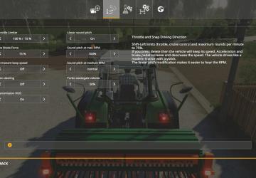 Vehicle Control Addon version 1.2.0.0 for Farming Simulator 2019