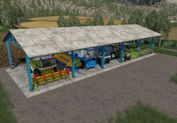 VEHICLE SHELTER version 1.0 for Farming Simulator 2019 (v1.5.1.0)