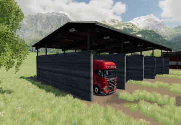 Vehicle Shelter Pack version 1.1.0.0 for Farming Simulator 2019